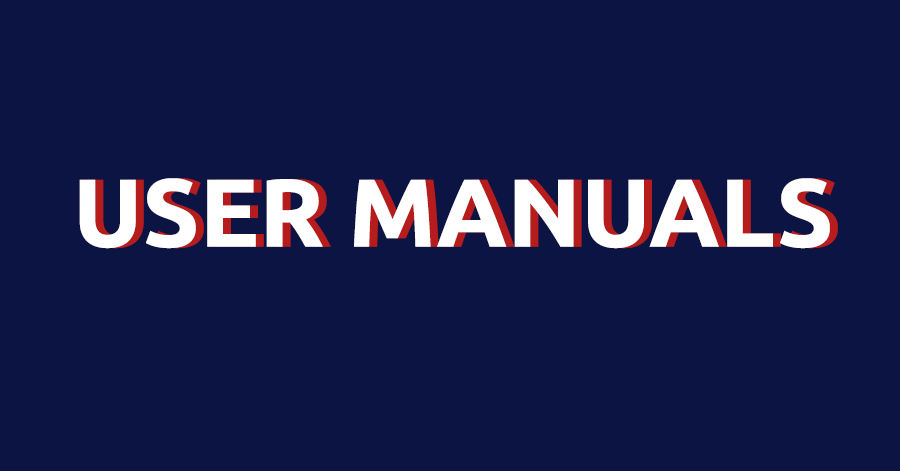 User manuals